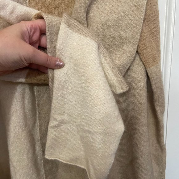 Soft Surroundings Quadro Colorblock Tunic Turtleneck Sweater - Wool Blend - Picture 10 of 11